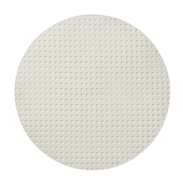 Reed Placemats Set of 4 - White.