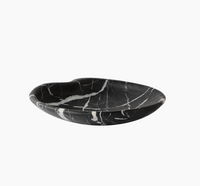 Lily Marble Bowl Black -