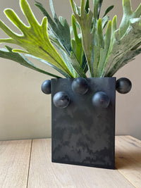 Bubble Resin Rectangle Vase