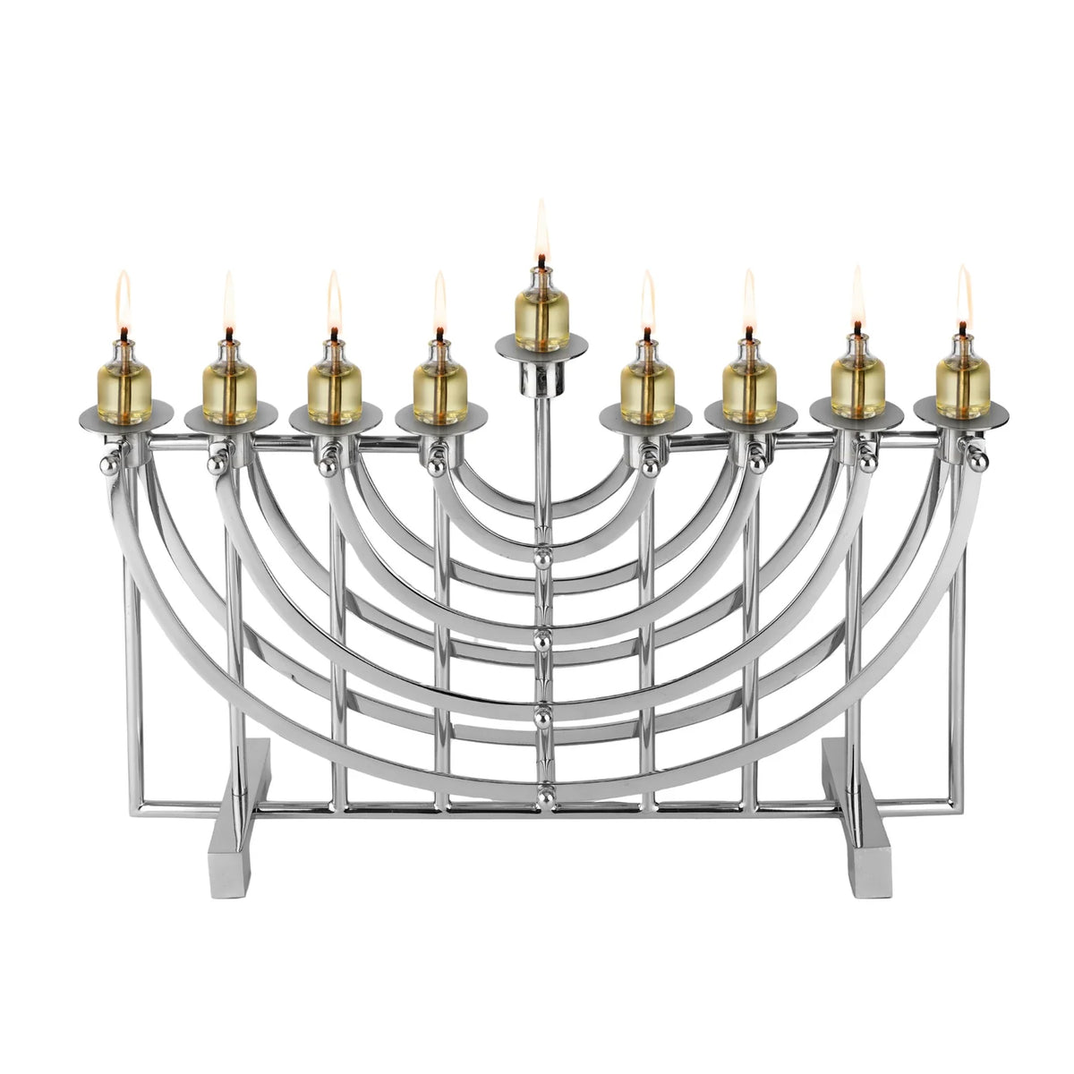 NIckel Suspension Menorah