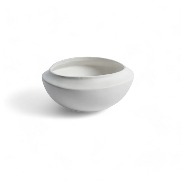 Riviera Ceramic Bowl Small - Matte White.