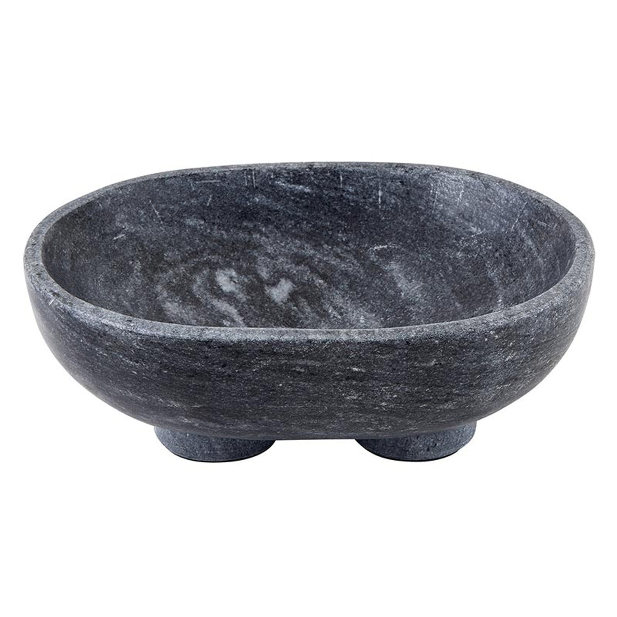 Abby Marble Footed Bowl