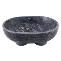 Abby Marble Footed Bowl