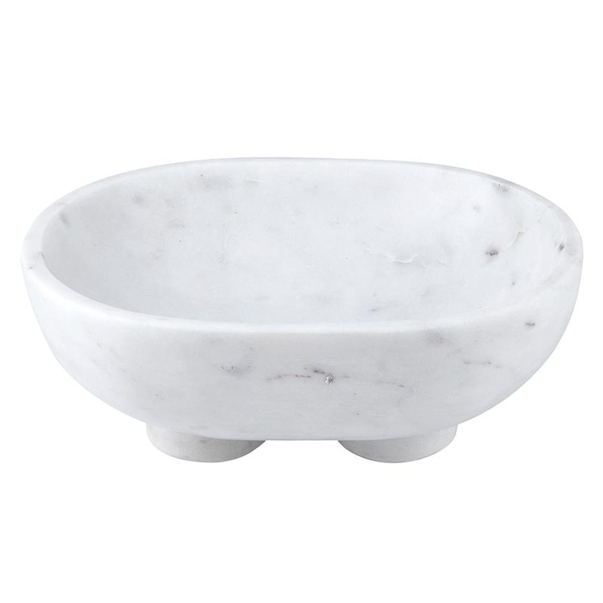 Abby Marble Footed Bowl