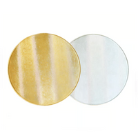 Textured Metallic Reversible Placemat Set of 4