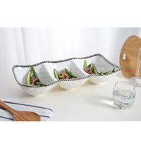 Salerno 3 Section Deep Serving Tray