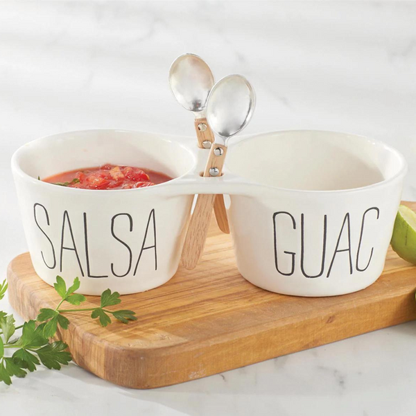 Salsa & Guac Double Dip Set.