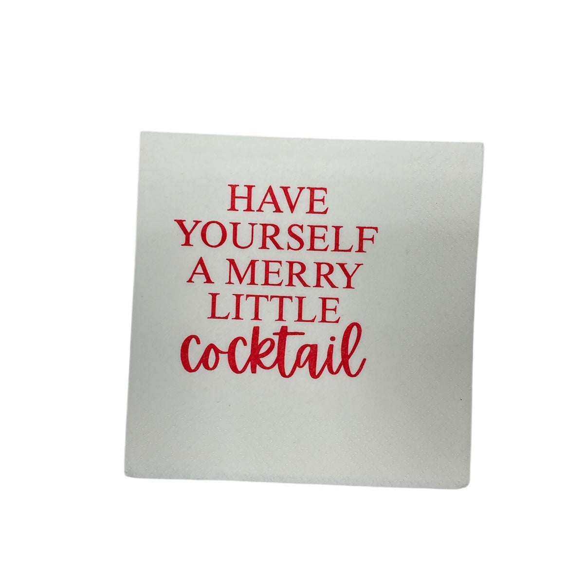 Cocktail Napkin Pack - MERRY LITTLE COCKTAIL