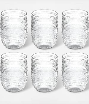 Dazzle Acrylic Drinkware Clear