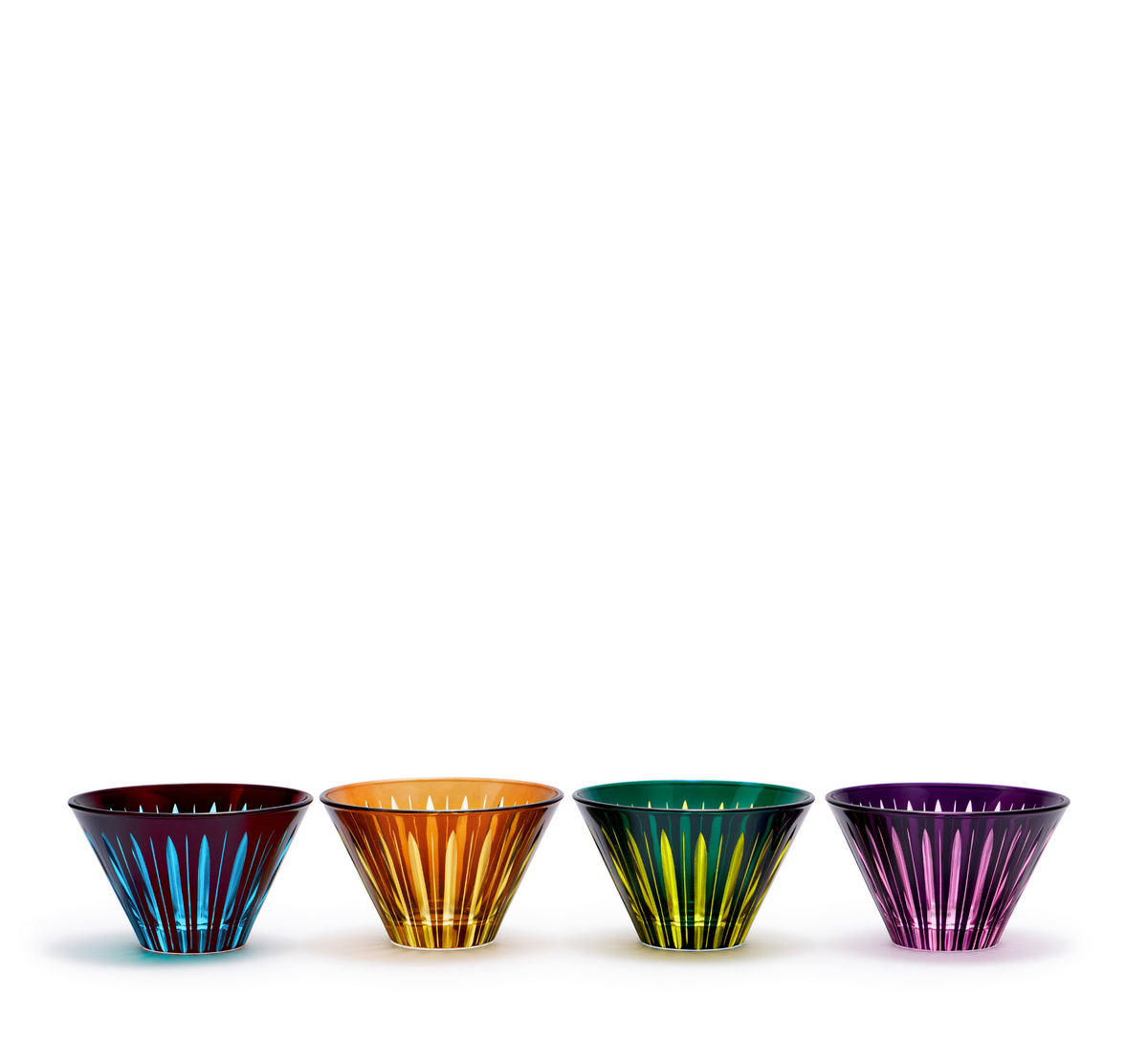 Prism Condiment Bowls Set of 4 - Assorted