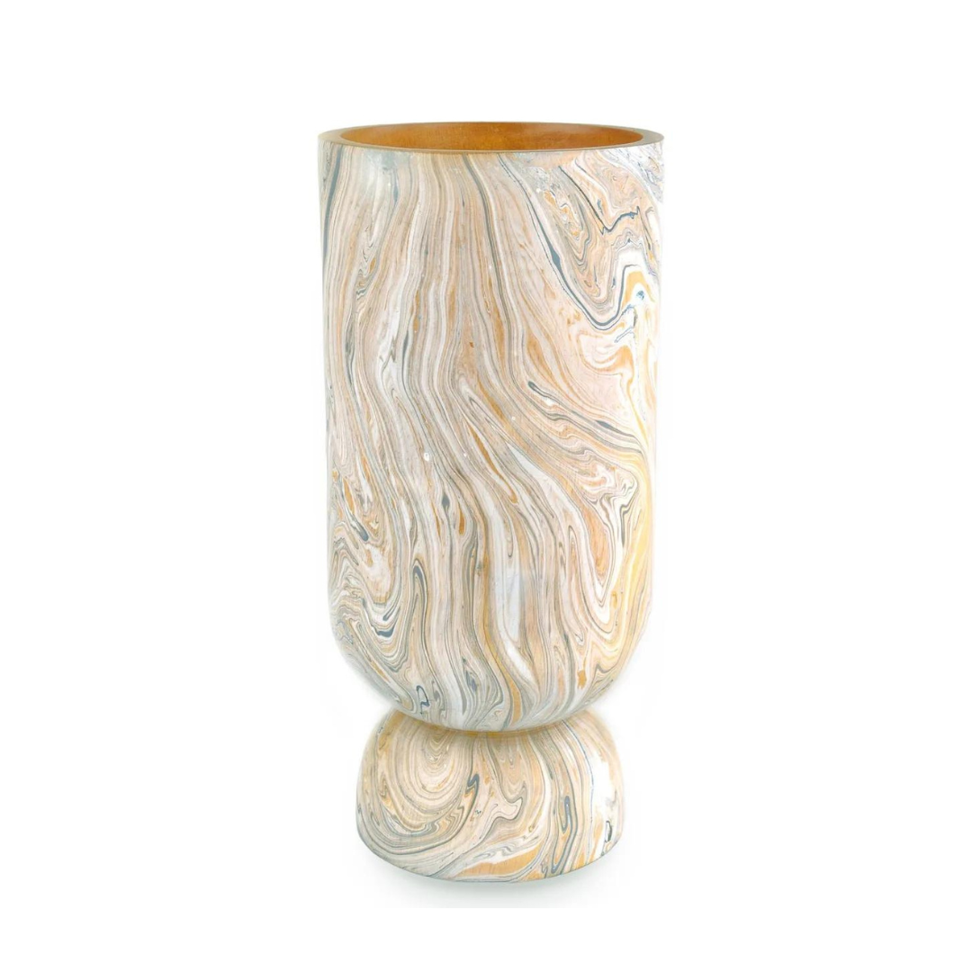 Sunrise Vase in the medium size is shown here. 