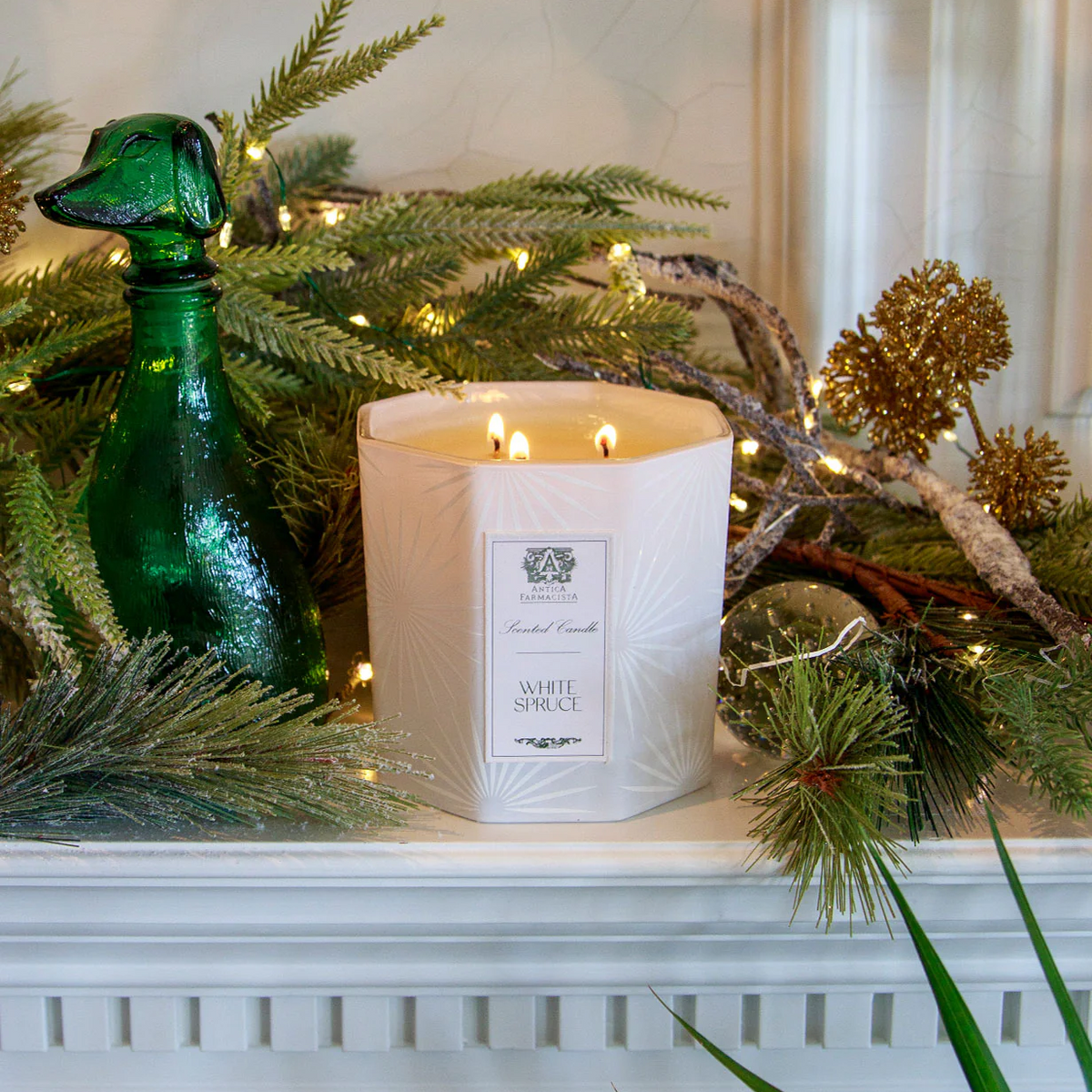 White Spruce Candle