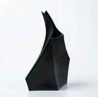 Geo Vase Collection Matte Black -