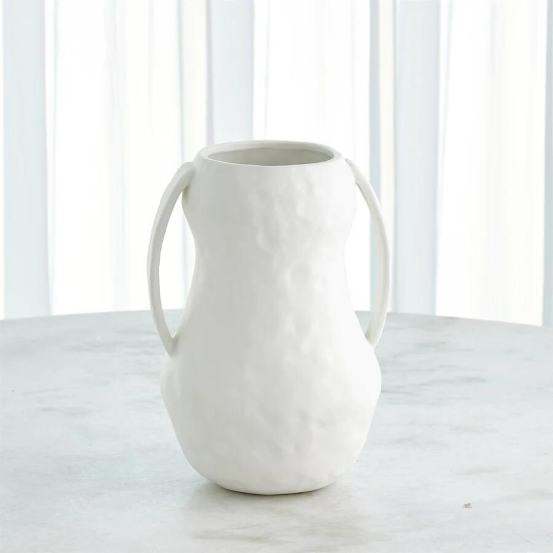 Tania Vase White - medium. 