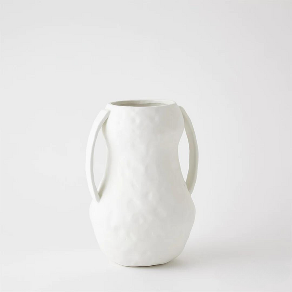 Tania Vase White - medium. 