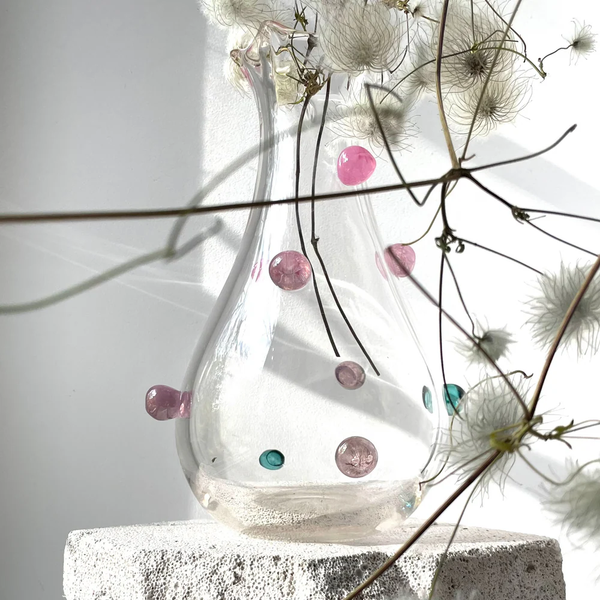 Pollen Bloom Vase - Clear