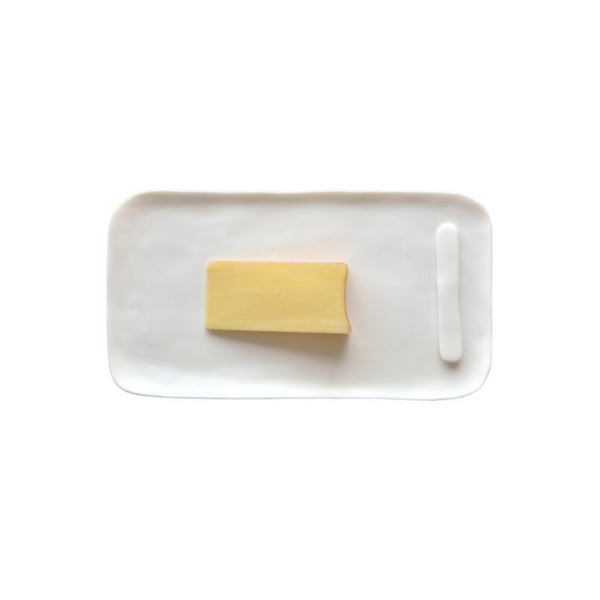 TF Serving Board with Cheese Spreader.