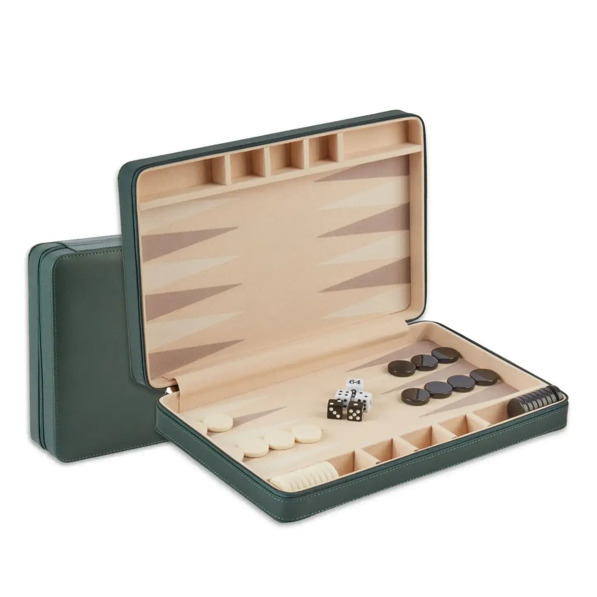 Leather Backgammon Set