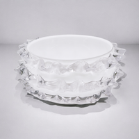 Thorn Glass Bowl - White.