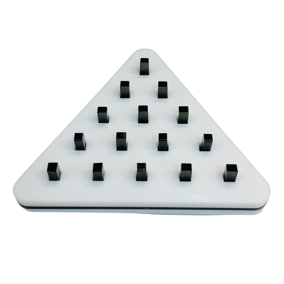 Luxe Triangle Peg Game