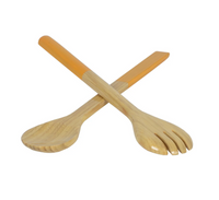 Bamboo Classic Salad Servers s/2 Large -