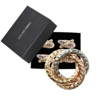 Trinity Multi Napkin Ring Set of 4.