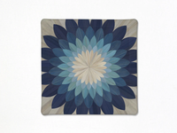 Blossom Blue Acrylic Tray - Square