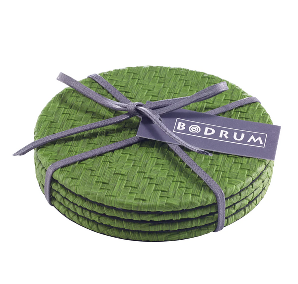 Wicker Easy Care Coaster Set