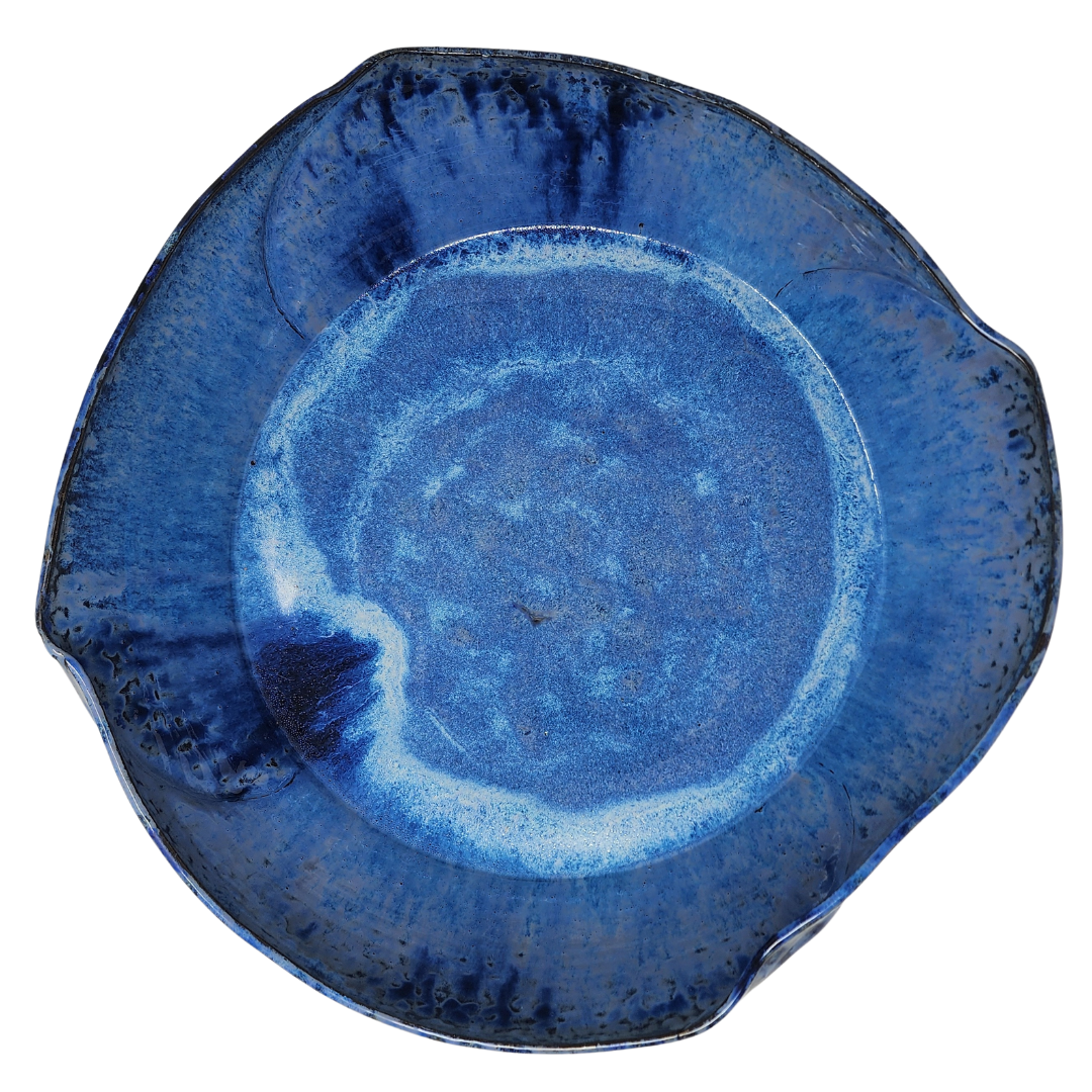 Twister Bowl Dripping blue extra large by David Changar. 