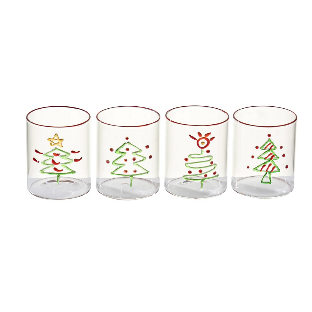 Christmas DOF Set of 4