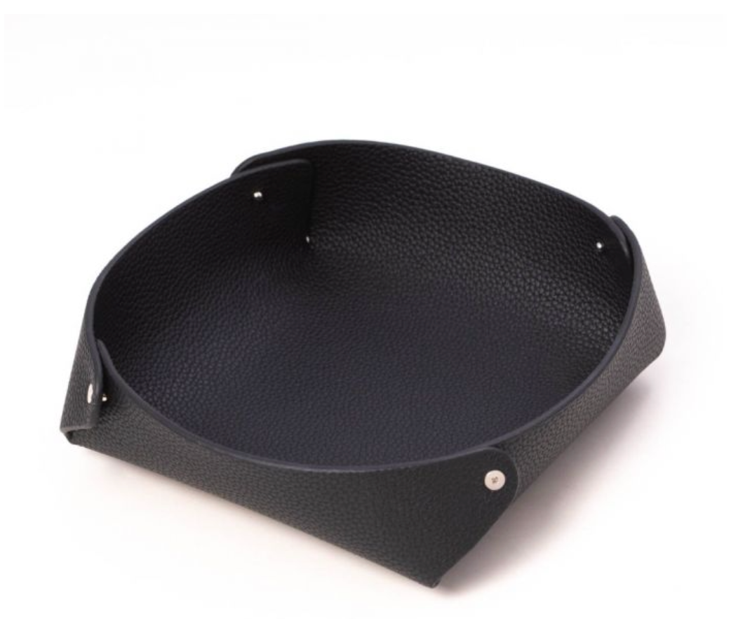 Alex Leather Valet Tray -