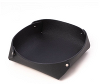 Alex Leather Valet Tray -