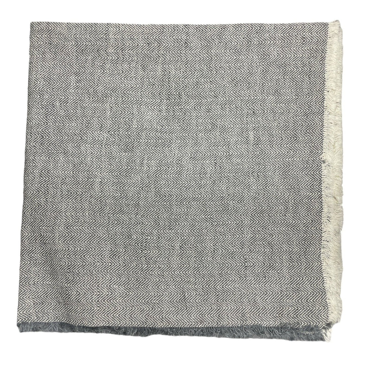 Herringbone Fringe Napkin Steel Set of 4