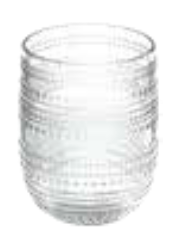 Dazzle Acrylic Drinkware Clear