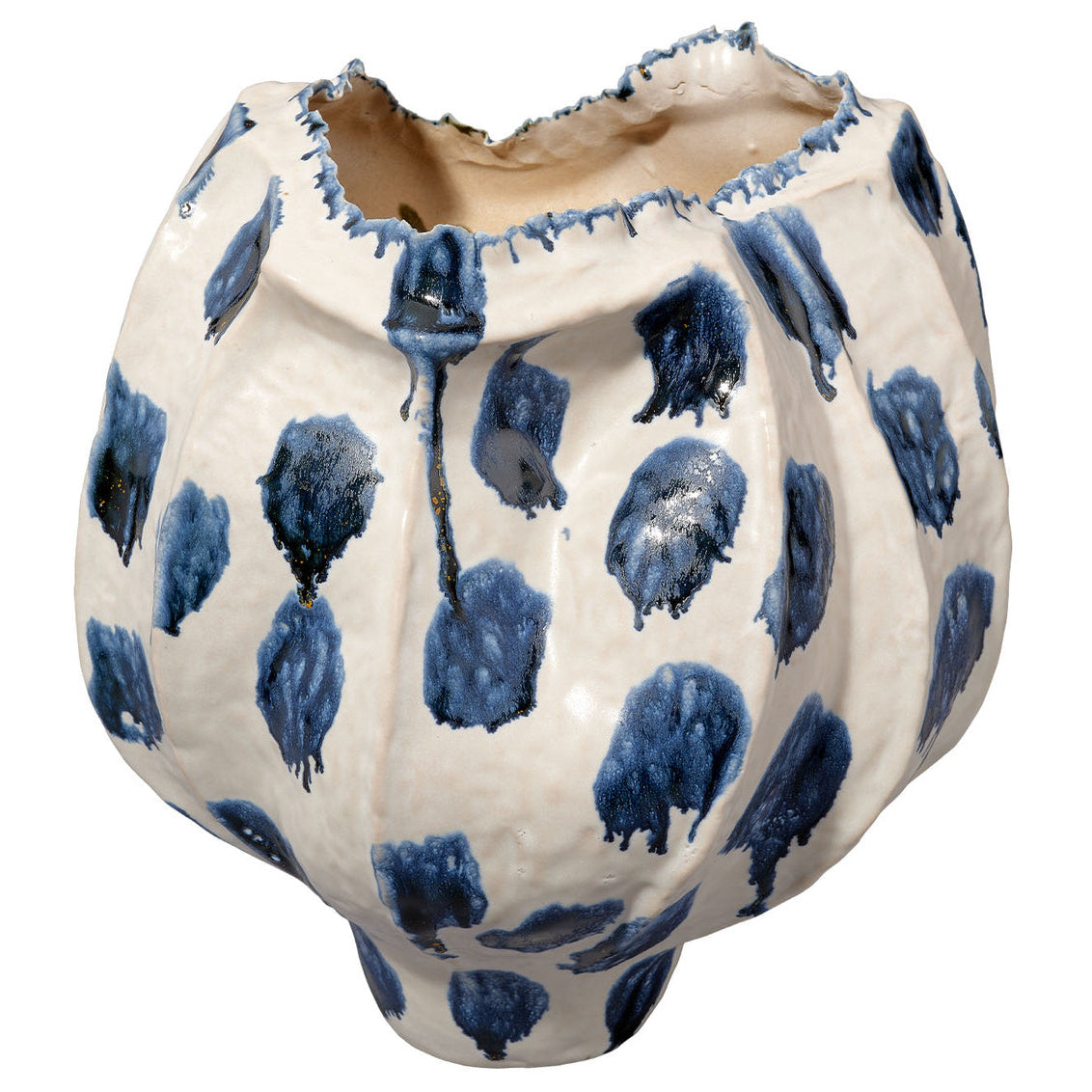 Moncler Blue Vase