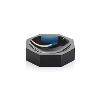 Optical Octagon Bowl - Deep Blue