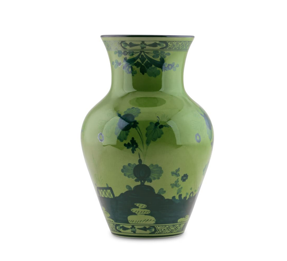 Oriente Italiano Ming Vase 9" -