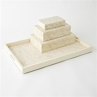 Searchlight Tray Ivory