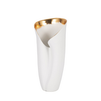 Collie Gold Edge Vase