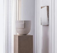 Incisia Forma White Vase