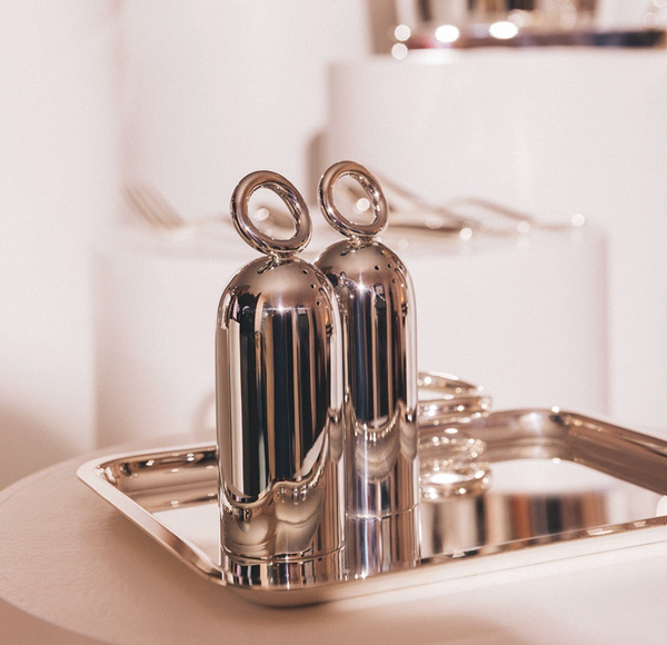 Christofle Vertigo Salt and Pepper Shakers