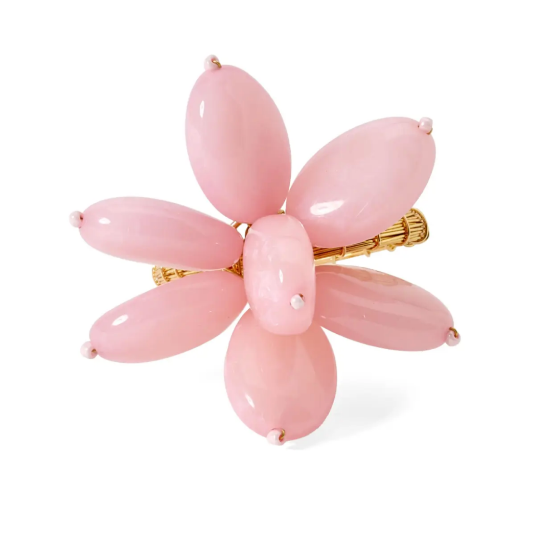 Deborah Rhodes Mod Stone Flower Napkin Ring - Thumbnail 4