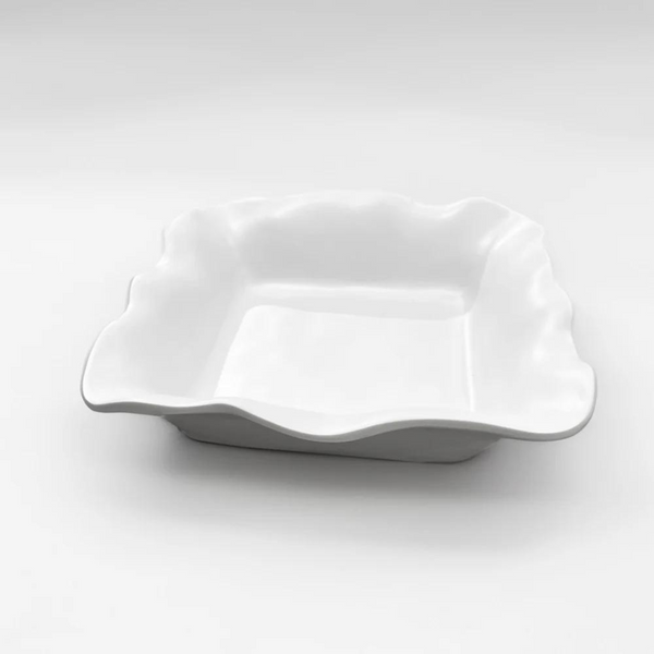 Vida Nube Cocktail Napkin Holder in white.
