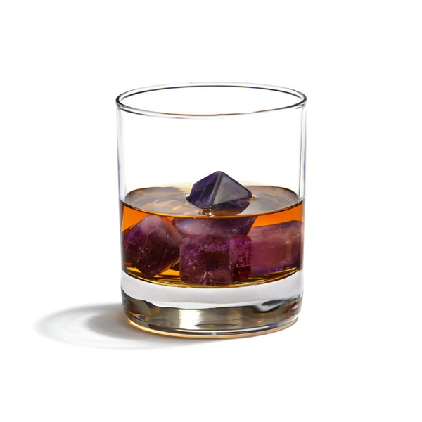 Vida Whisky Gems, Amethyst, Set of 6.