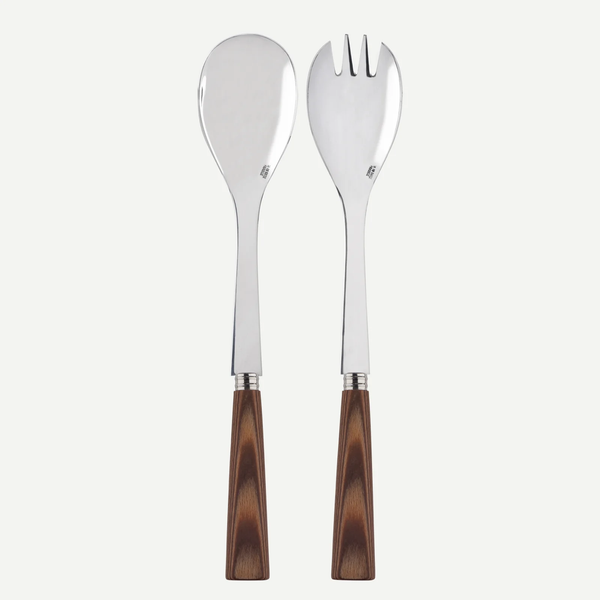 Nature Wood 2 Piece Salad Set -