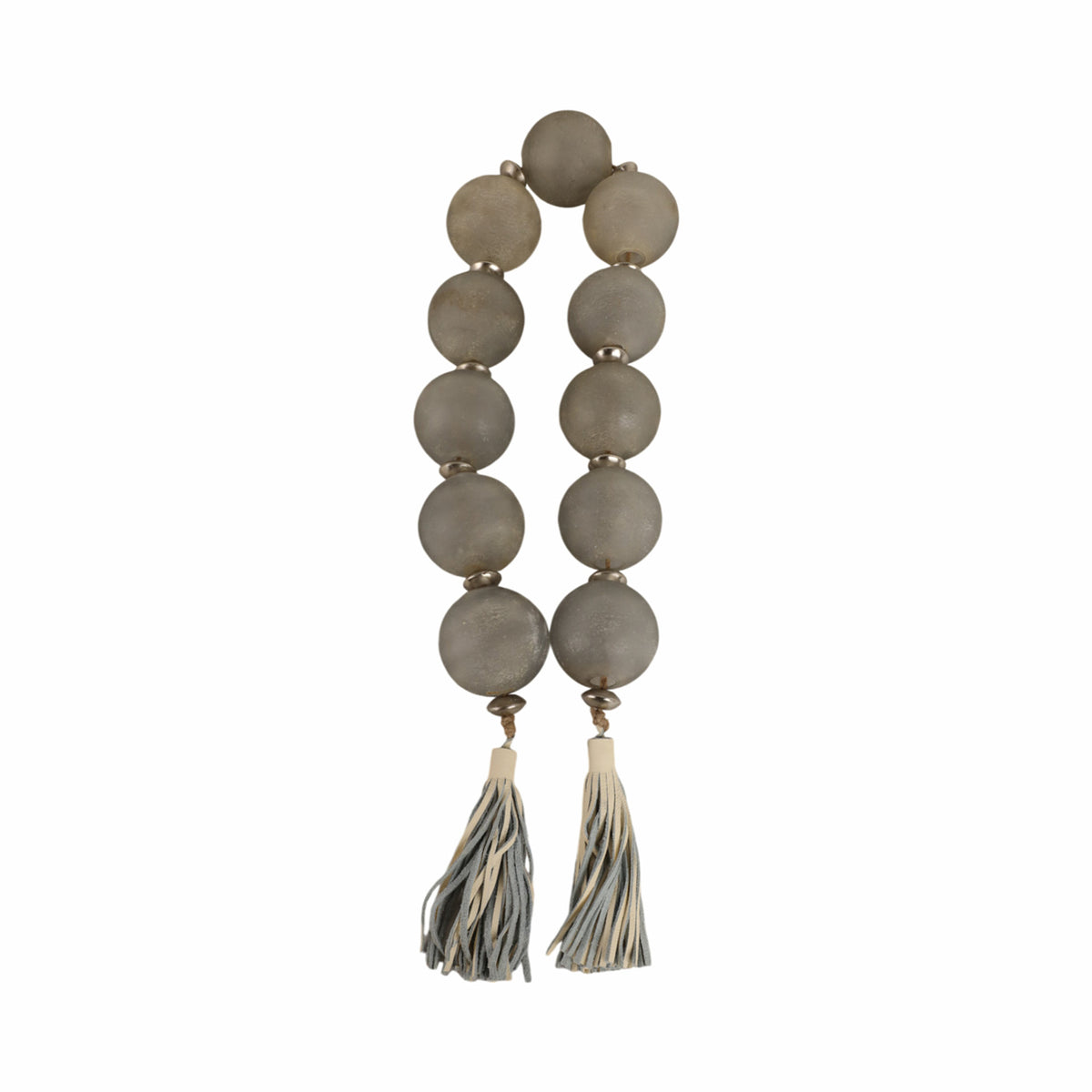 Brenner Glass Beads Grey