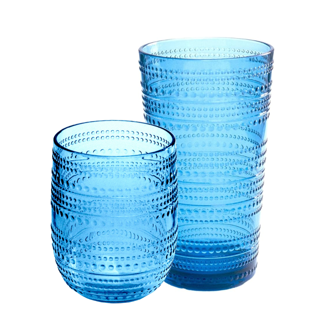 Dazzle Acrylic Drinkware Blue