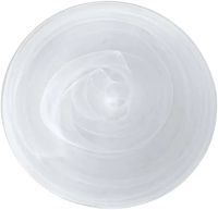 Swirl Alabaster Dinnerware White Set of 4