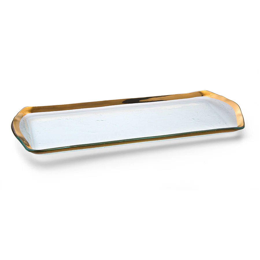 Roman Antique Oblong Tray Gold