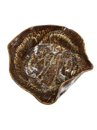 Euphoria Drip Nesting Brown Bowl